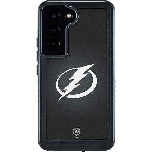 NHL Tampa Bay Lightning Black Background Galaxy S24 Waterproof Case